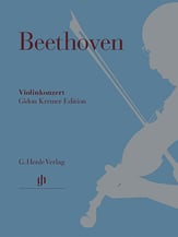 Violin Concerto in D Major, Op. 61 Gidon Kremer Edition cover